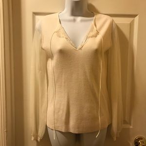 Lightweight Lace Sweater